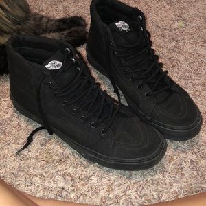 Black Hightop Vans